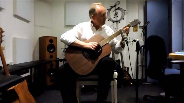 Martin D-15ME Electro-acoustic guitar смотреть онлайн