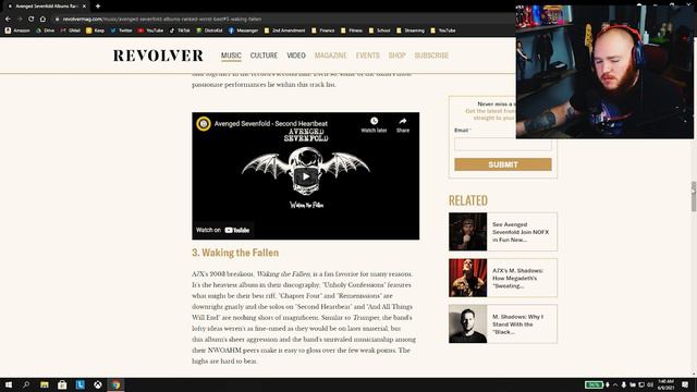 👍 or 👎? Revolver Magazine Ranks Avenged Sevenfold Albums From Worst to Best смотреть онлайн