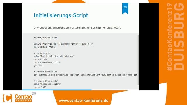 Gemeinsam an Contao Projekten arbeiten – Contao Konferenz 2019 смотреть онлайн