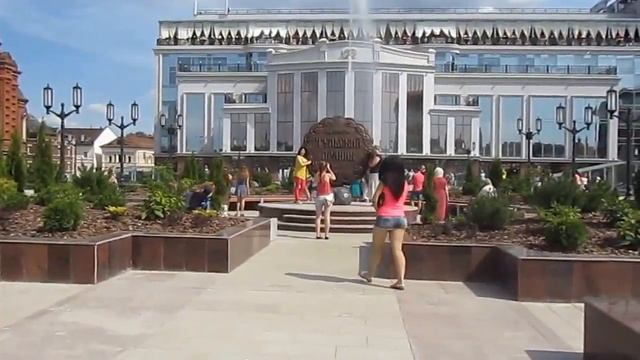 Памятник тульскому прянику и новый фонтан. смотреть онлайн
