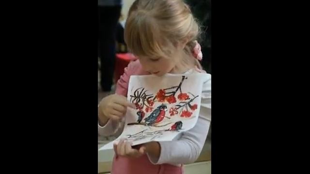 Правополушарное рисование: снегирь-папа, снегирь-мама... ) смотреть онлайн
