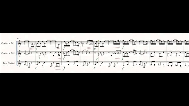 The entertainer by Scott Joplin arranged for clarinet trio or ensemble by Alexandre Carlin смотреть онлайн