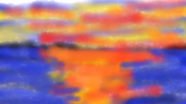 Как рисовать в Paint 3D. Рисуем закат. Рисовать может каждый. смотреть онлайн