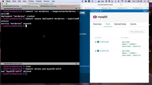 Containers - Kubernetes demo (Tectonic by CoreOS) смотреть онлайн