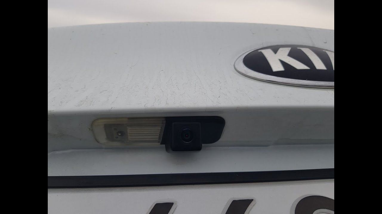 Как установить камеру заднего вида KIA RIO 3 смотреть онлайн