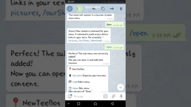 How to create a Telegram bot using smart phone смотреть онлайн