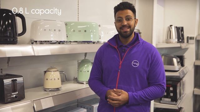 Smeg 50's Retro Style Mini KLF05CRUK Jug Kettle - Cream - Product Overview смотреть онлайн