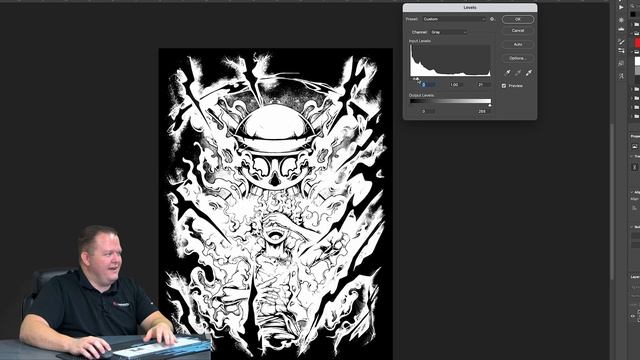 Halftone for DTF | Photoshop Tutorial смотреть онлайн