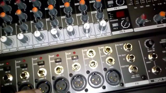 behringer EUROPOWER PMP1680S 1600-Watt 10-Channel Powered Mixer review смотреть онлайн