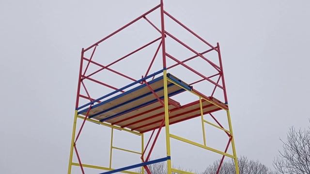 Вышка тура 1,6 на 2,0 метра БАЗАМАСТЕР.РФ смотреть онлайн
