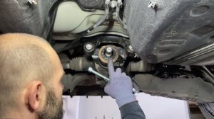 ЗАМЕНА ПЕРЕДНЕГО САЛЬНИКА ЗАДНЕГО РЕДУКТОРА на BMW f30