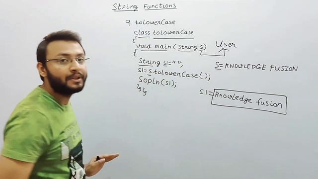String Function - toLowerCase( ) Method | JAVA Programming | ICSE смотреть онлайн
