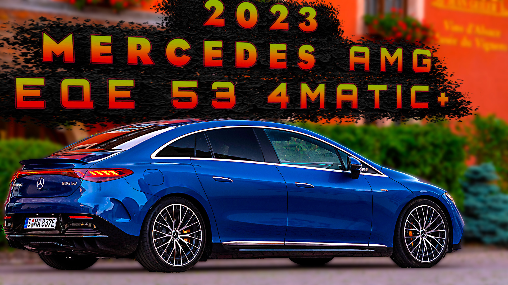 2023 Mercedes‑AMG EQE 53 4MATIC+ Экстерьер и Интерьер! смотреть онлайн