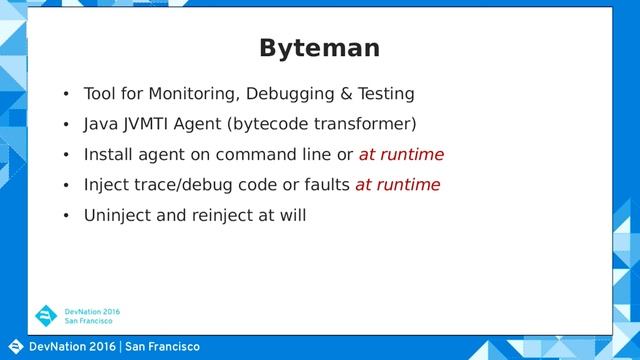 Monitoring Application-Specific Behavior Using Thermostat And Byteman (Andrew Dinn) смотреть онлайн