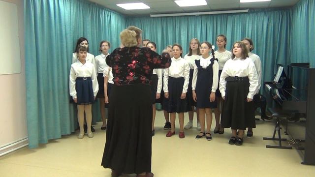 "Девчонка везла на возу" хор "Камертон" смотреть онлайн
