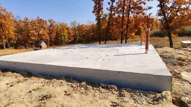 Фундамент плита своими руками Часть2 смотреть онлайн