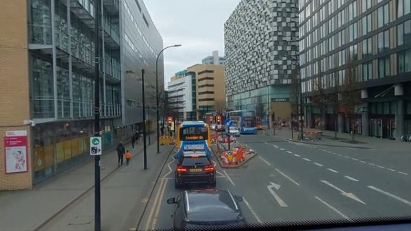 Stadt Sheffield Großbritannien. Город Шеффилд Англия. Sheffield is a beautiful city, England.