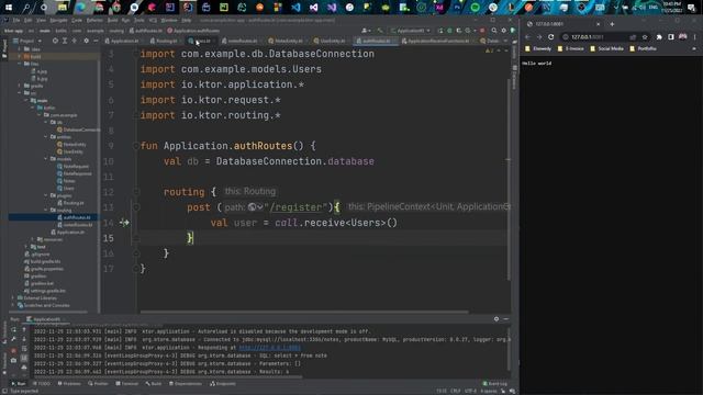 #19 SignUp & Encrypting Password in DB With Ktor смотреть онлайн