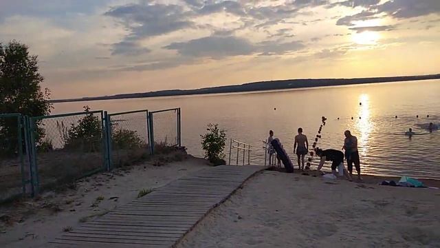 Пляж на амз, Челябинск