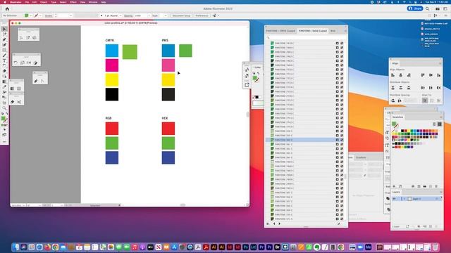 BEGINNER SERIES // What are color profiles? / profile overview and use in Adobe® Illustrator® смотреть онлайн