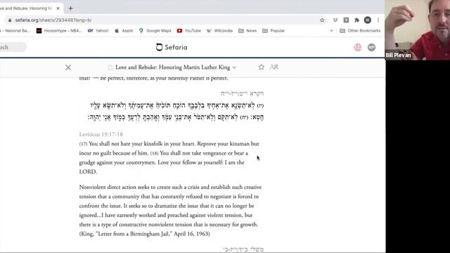 Love And Rebuke: Social Protest And The Legacy Of Martin Luther King With Rabbi Bill Plevan