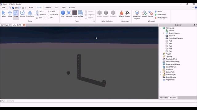 [HowToTutorials] How To Make a Simple Door in Roblox Studio смотреть онлайн