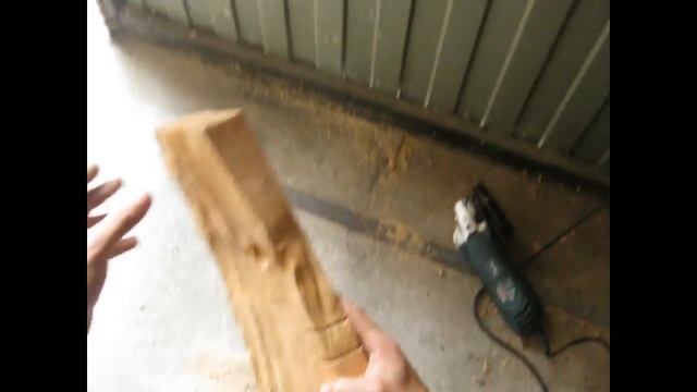 Простой и быстрый способ как сделать щепу, опилки для копчения смотреть онлайн