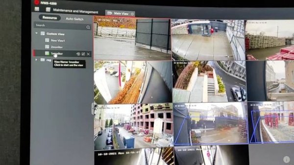 Как включить Hikvision ivms-4200 на два монитора.