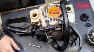 Штиль(Stihl)-180 посмотри и отремонтируй. Замена колец. Часть 1