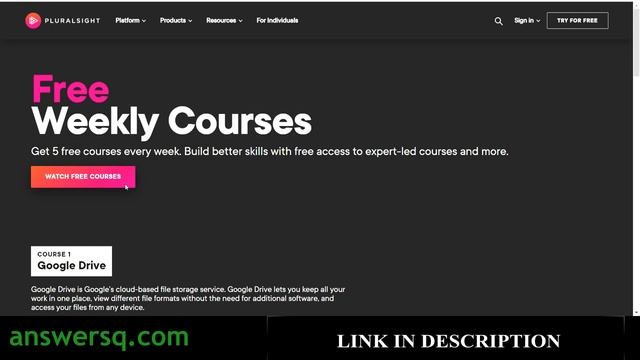Pluralsight Free Courses | Get 5 Free Courses Every Week | Pluralsight Free Weekly Courses смотреть онлайн