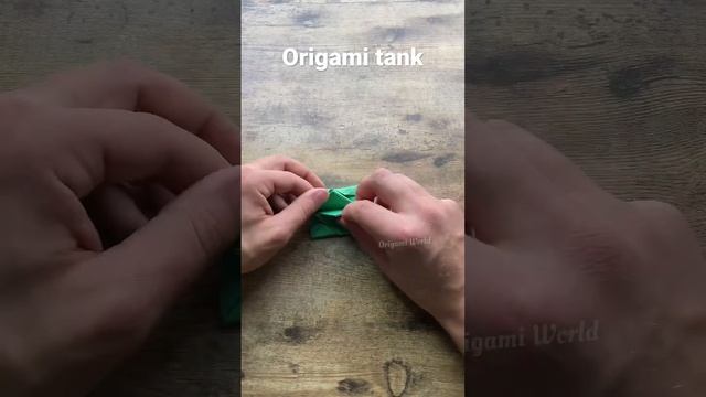 How to make origami military panzer tank step by step | Papercraft military tank tutorial смотреть онлайн