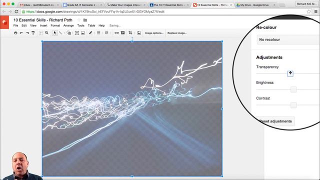 The Learning Portfolio for Students - Creating a Google Drawing - Embed Drawing in your Google Site смотреть онлайн