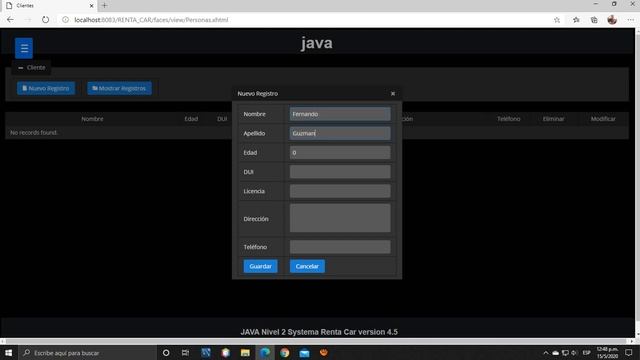 Java, Primefaces, Maven, SQL Multitenant смотреть онлайн