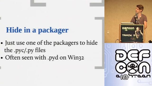 DEFCON 18: Obfuscated Python смотреть онлайн