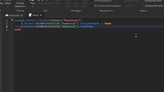 How to Make a Jump Pad in Roblox Studio! смотреть онлайн