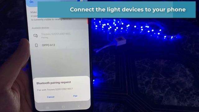 Bluetooth Control USB LED Strip Connecting and Using the HappyLighting App смотреть онлайн