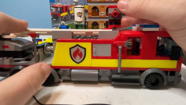 Lego City Fire Brigade Review! 2022 set 60321! смотреть онлайн