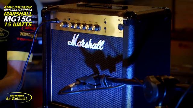 Amplificador Marshall MG15G - La Colonial смотреть онлайн