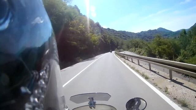 Suzuki gsx600f Riding on the Stara Planina - Serbia смотреть онлайн