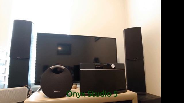 Aiwa Exos 9 vs Harman Kardon Onyx Studio 5 Sound test смотреть онлайн