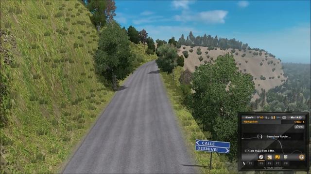 [ETS2 v1.30] Dangerous Road *risky but funny* смотреть онлайн