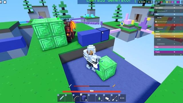 roblox bedwars but i cant mine blocks смотреть онлайн