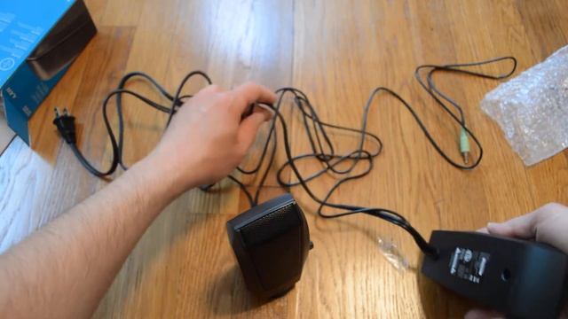 Unboxing Logitech S120 Stereo PC Speakers смотреть онлайн