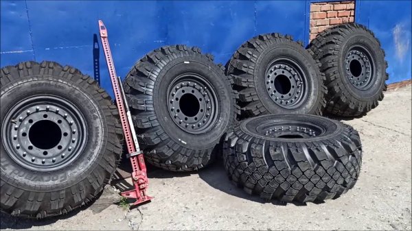 Колеса ИДП284 - Урал Лаптежник для Unimog 437 U1650