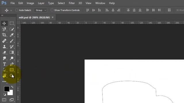Упражнение 8.7. Сохранение контура в палитре AdobePhotoshop