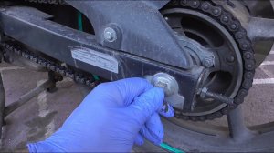 Как заменить цепь на мотоцикле Racer RC 250 Nitro