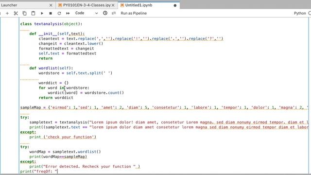 Python Text cleaning and storing them in dict смотреть онлайн