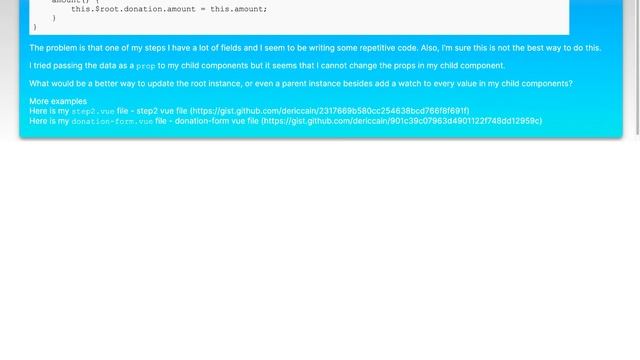 Update parent model from child component Vue смотреть онлайн