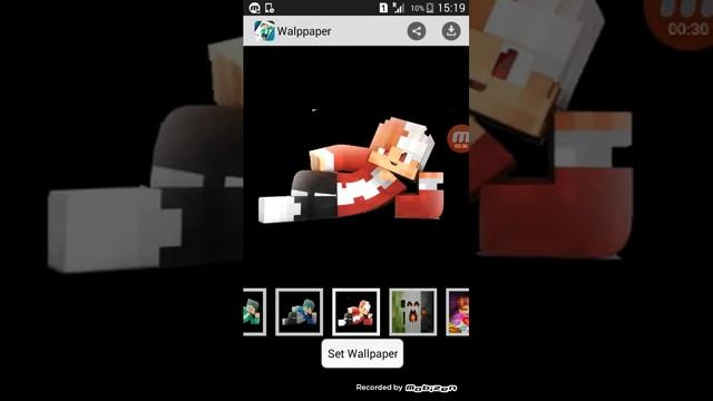 Cara mengganti wallpaper minecraft di android смотреть онлайн