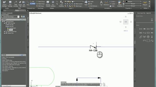 AutoCAD P&ID Flow Arrow смотреть онлайн